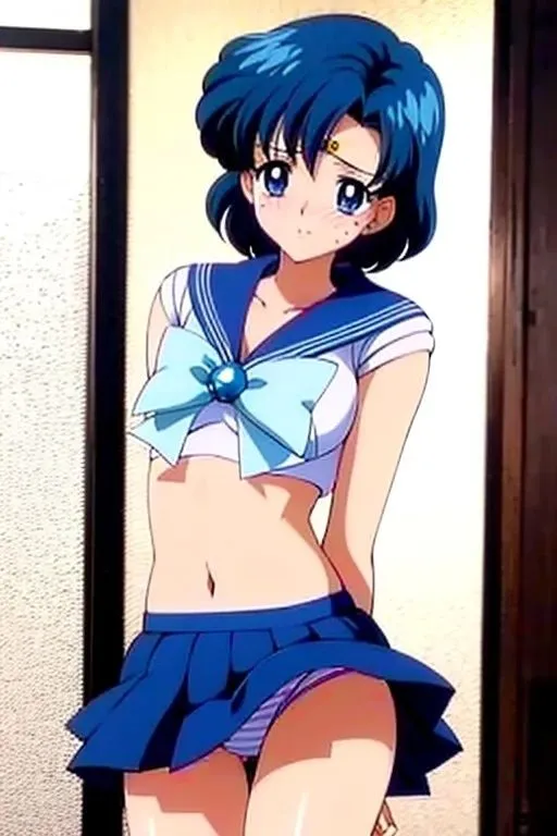 セーラー戦士のお仕置きタイム・マーキュリー編