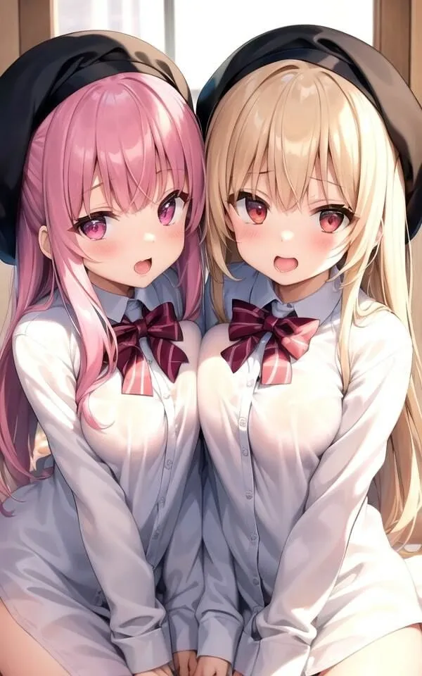 可愛すぎるピチピチ双子JKのエッチな撮影会