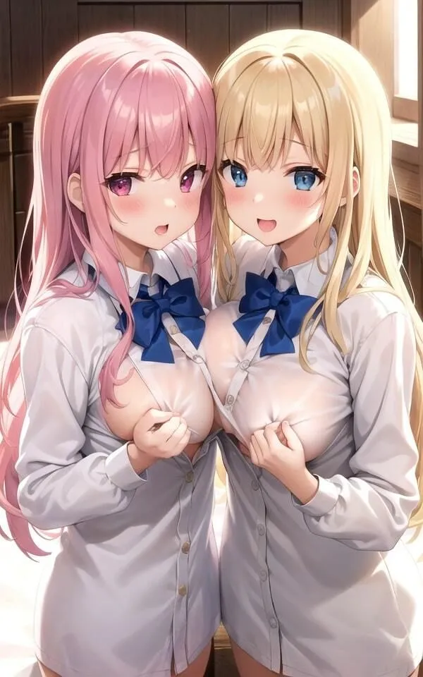 可愛すぎるピチピチ双子JKのエッチな撮影会