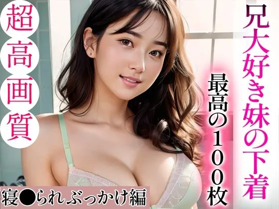 【超高画質グラビア写真集】兄大好き妹の下着。最高の100枚〜寝取られぶっかけ編〜