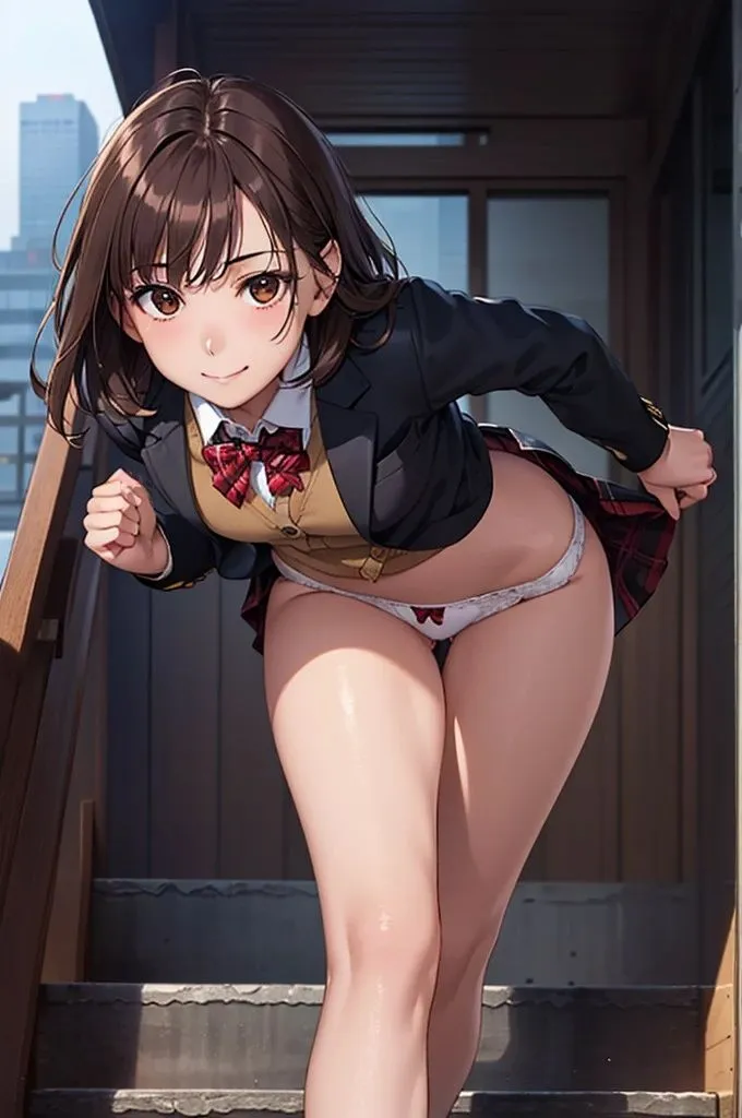 露出美女【妄想イラスト美女図鑑vol.48】