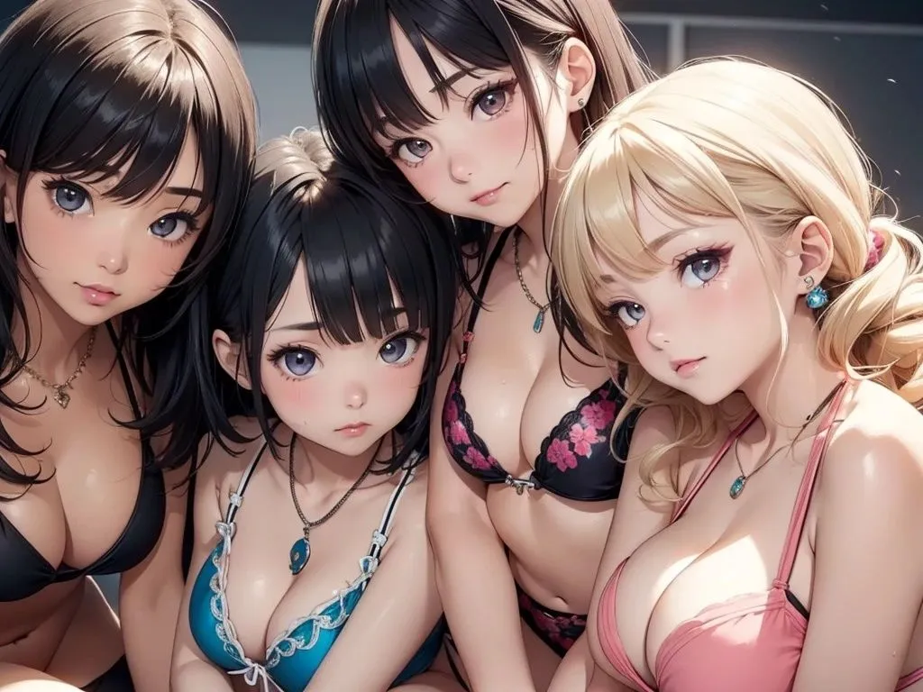 100人美女【妄想イラスト美女図鑑vol.51】