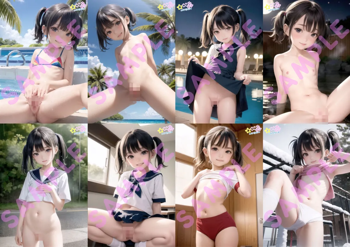 JSアイドル写真集 星崎ここみ みじゅくなセーラー ＋裏画像 【LOVEYOU LABEL VOL.01】