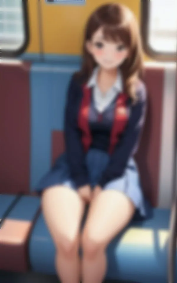 通学電車で会う...あの娘はなんで足をM字にしらいているのだろう...