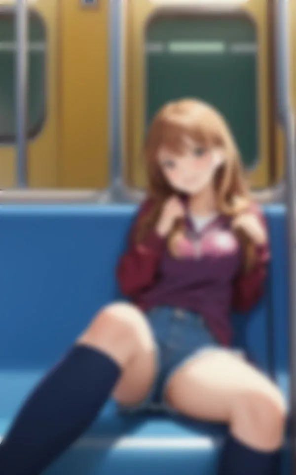 通学電車で会う...あの娘はなんで足をM字にしらいているのだろう...