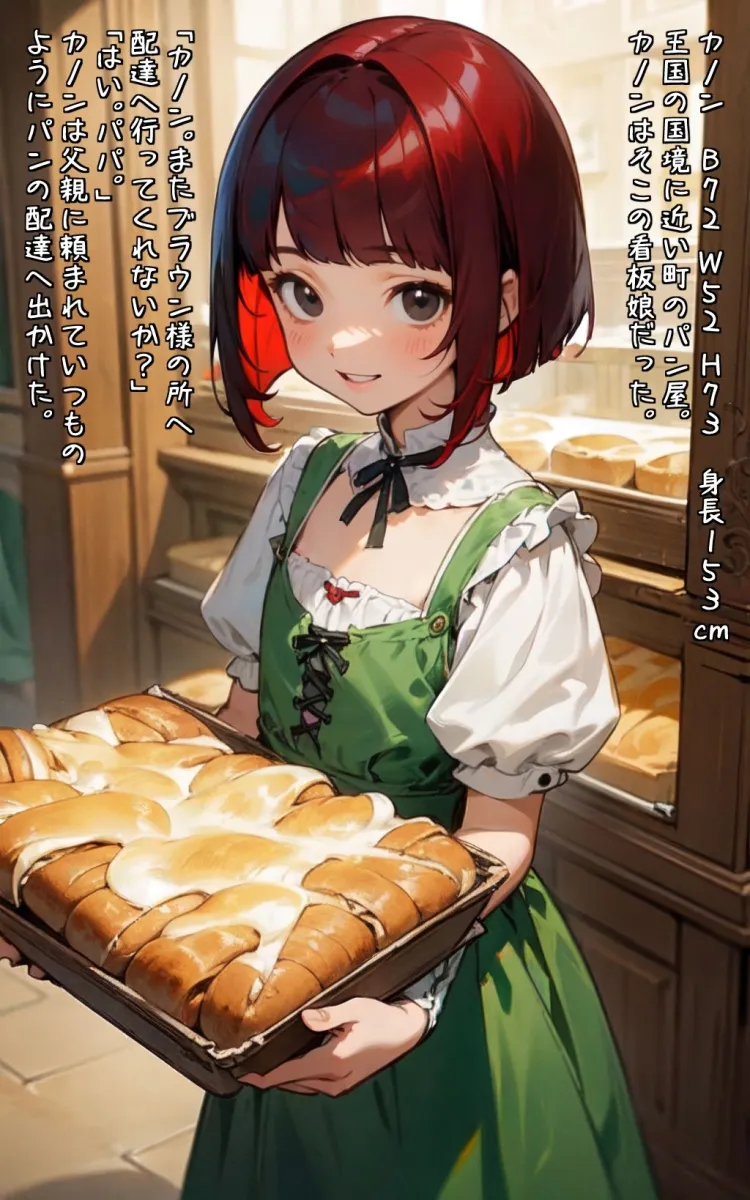 華奢で肉付きがよくない女の子を奴隷市場で買ってきた