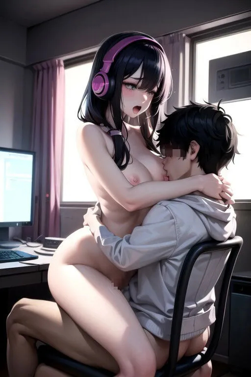 【黒髪ゲーマー女子校生】緊縛拘束され強制高圧中出し