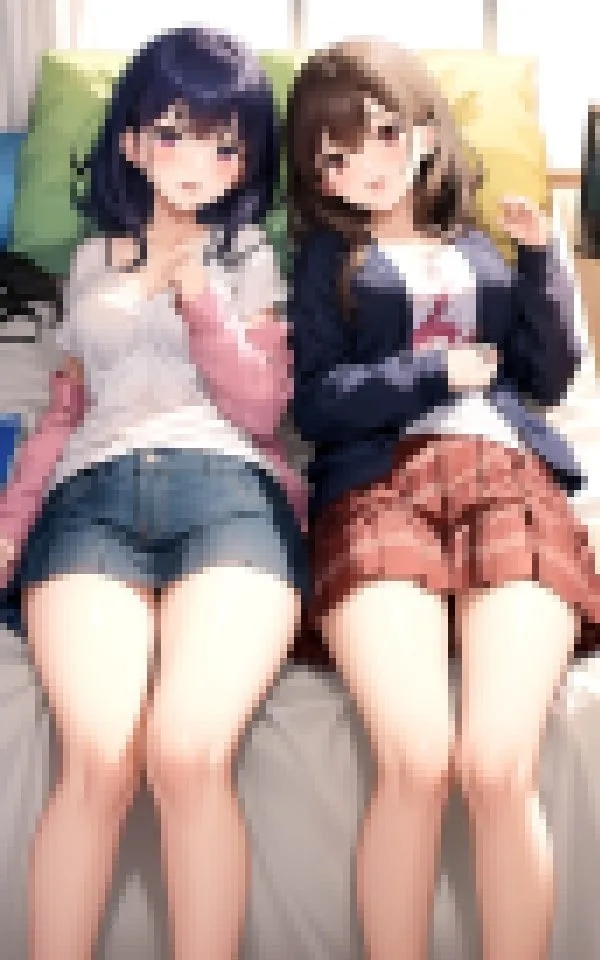 幼馴染と隠れエッチ