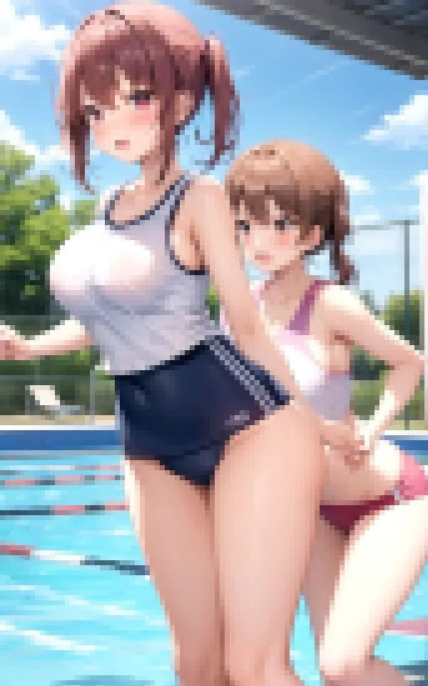 水泳部の美少女達が変態顧問に催眠をかけられ毎日セックス三昧される件