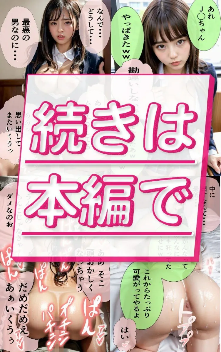 【R18写真集】生意気JKの裸。ベスト50枚〜寝取り中出し編〜