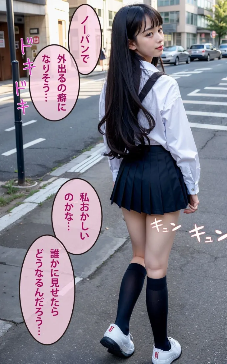 【R18写真集】露出JKの裸。ベスト50枚〜初めての援交編〜