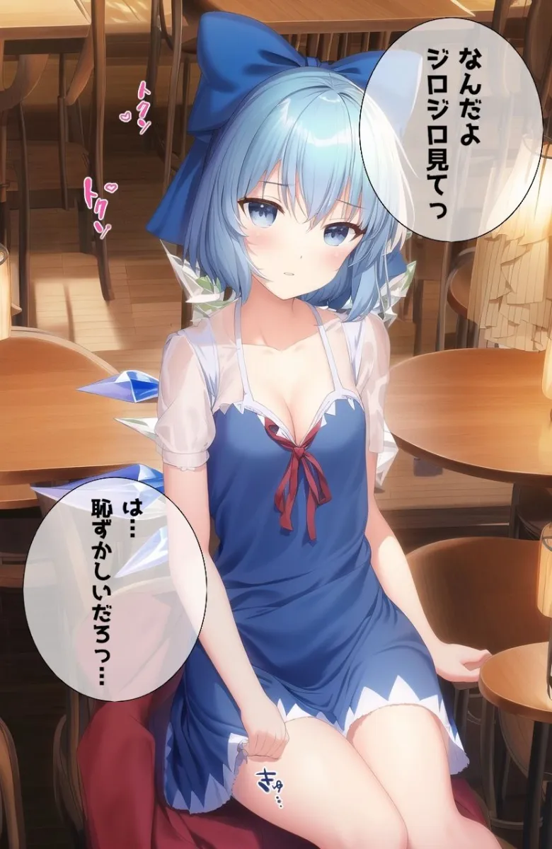 【R18写真集】美少女チルノの裸。ベスト50枚〜中出しH編〜