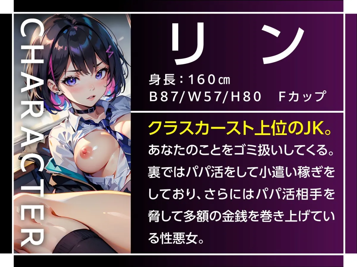 クールJKを媚び媚びセフレ化 〜俺をゴミ扱いする女の弱みを握ったら〜