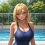 スク水ギャルのエッチな課外授業