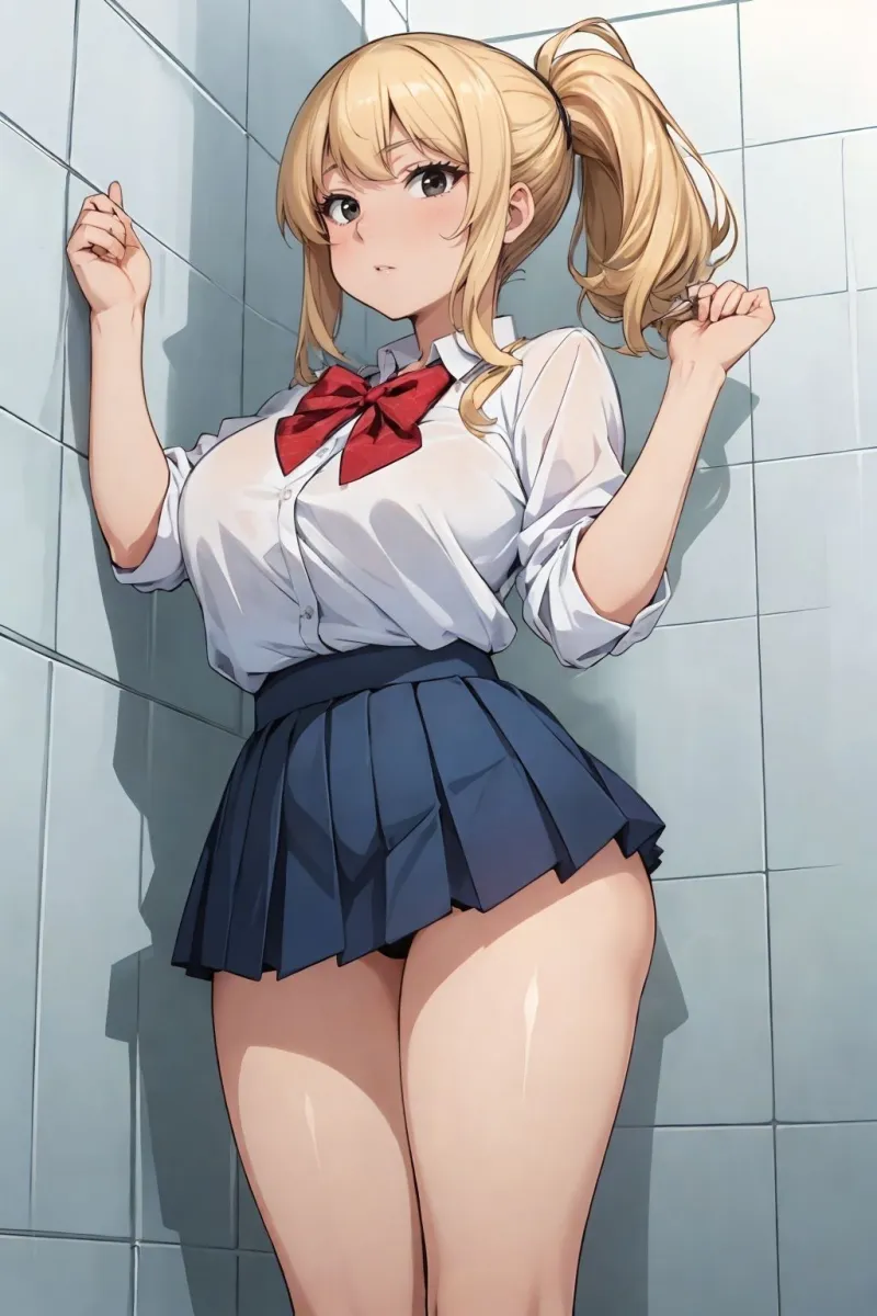 ギャルとトイレでハメ放題