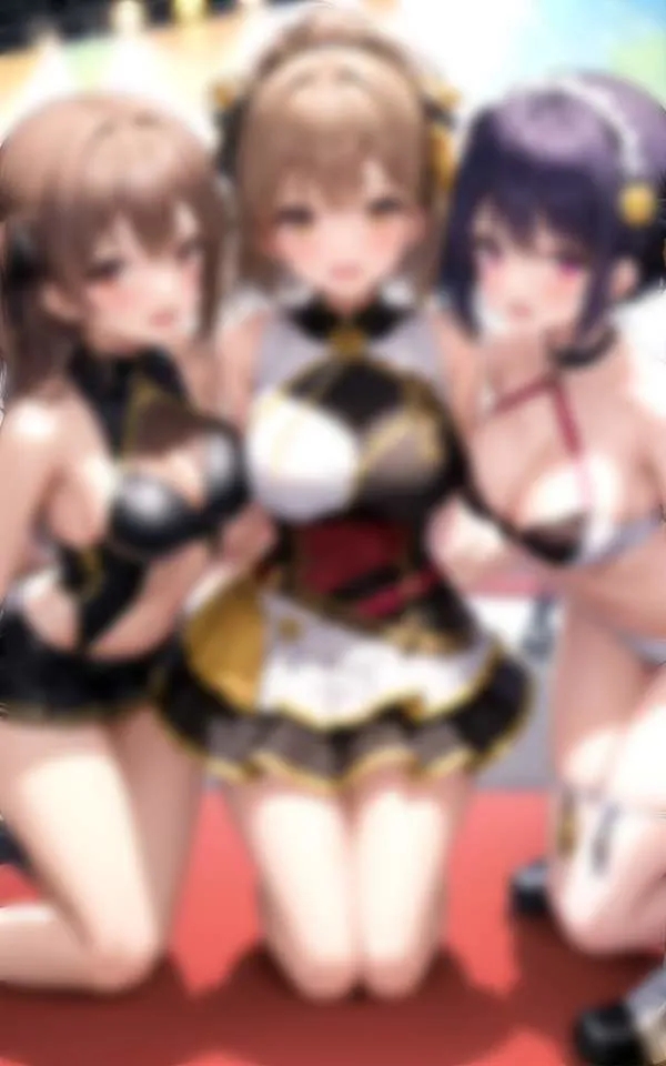 淫乱アイドル大集合！バイブ挿入しながらライブ！？ライブ後は・・・