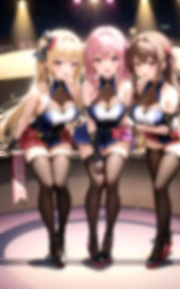 淫乱アイドル大集合！バイブ挿入しながらライブ！？ライブ後は・・・