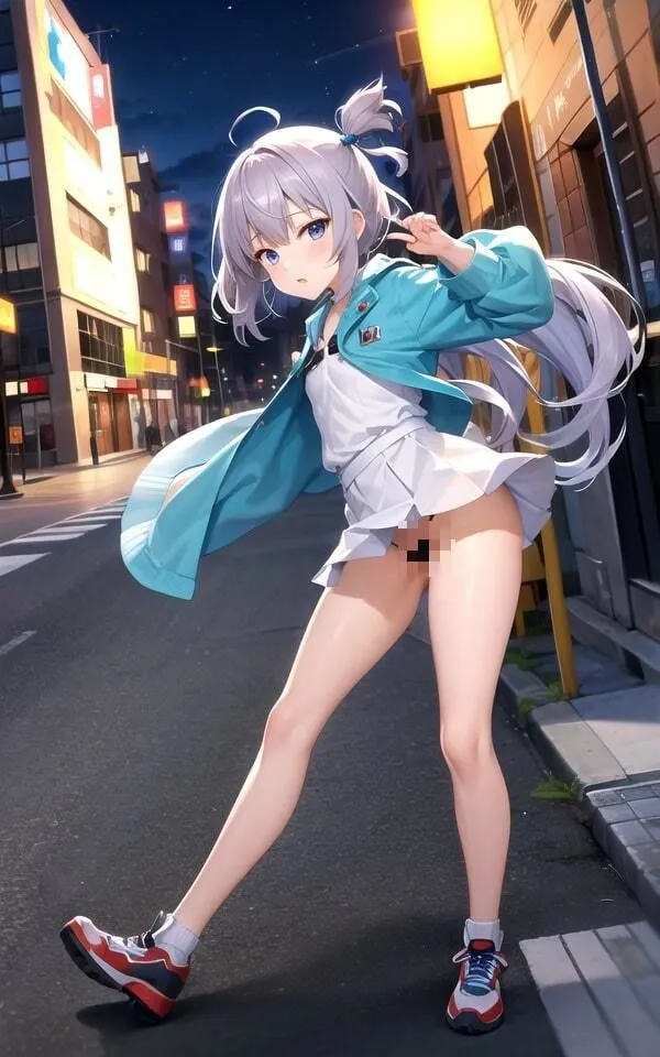 貧乳家出少女のパンモロ 性欲丸出しエッチなアピール