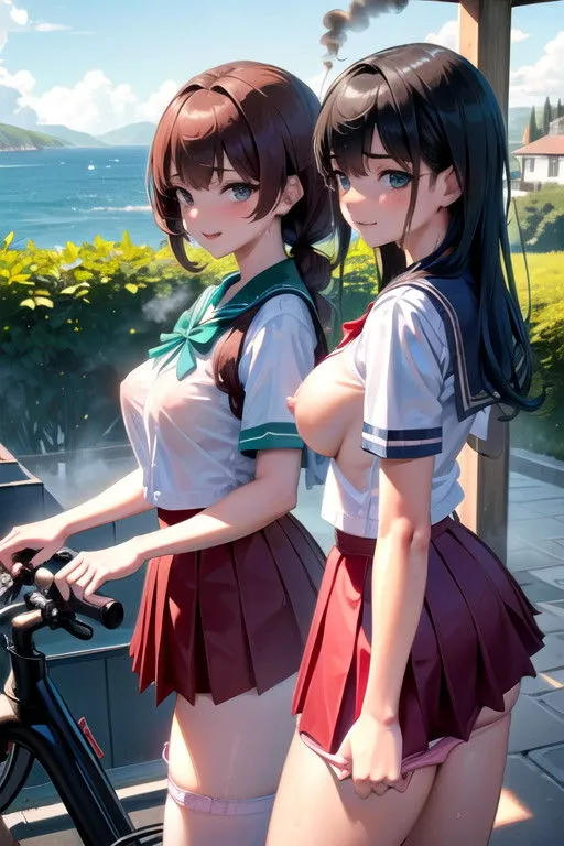 【茶髪編】田舎の女子校生が輪姦緊縛〜海が見える学校〜