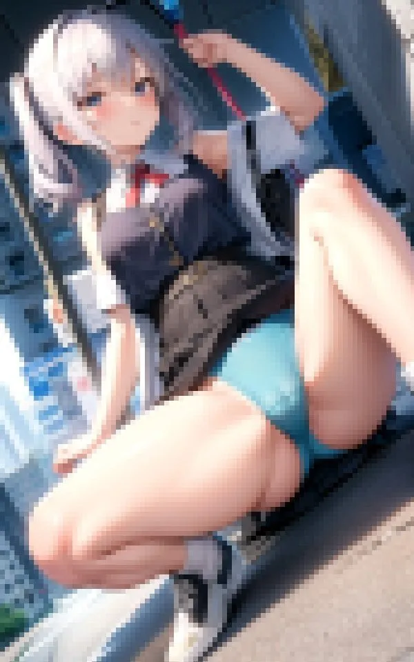 いきなりパンチラ露出