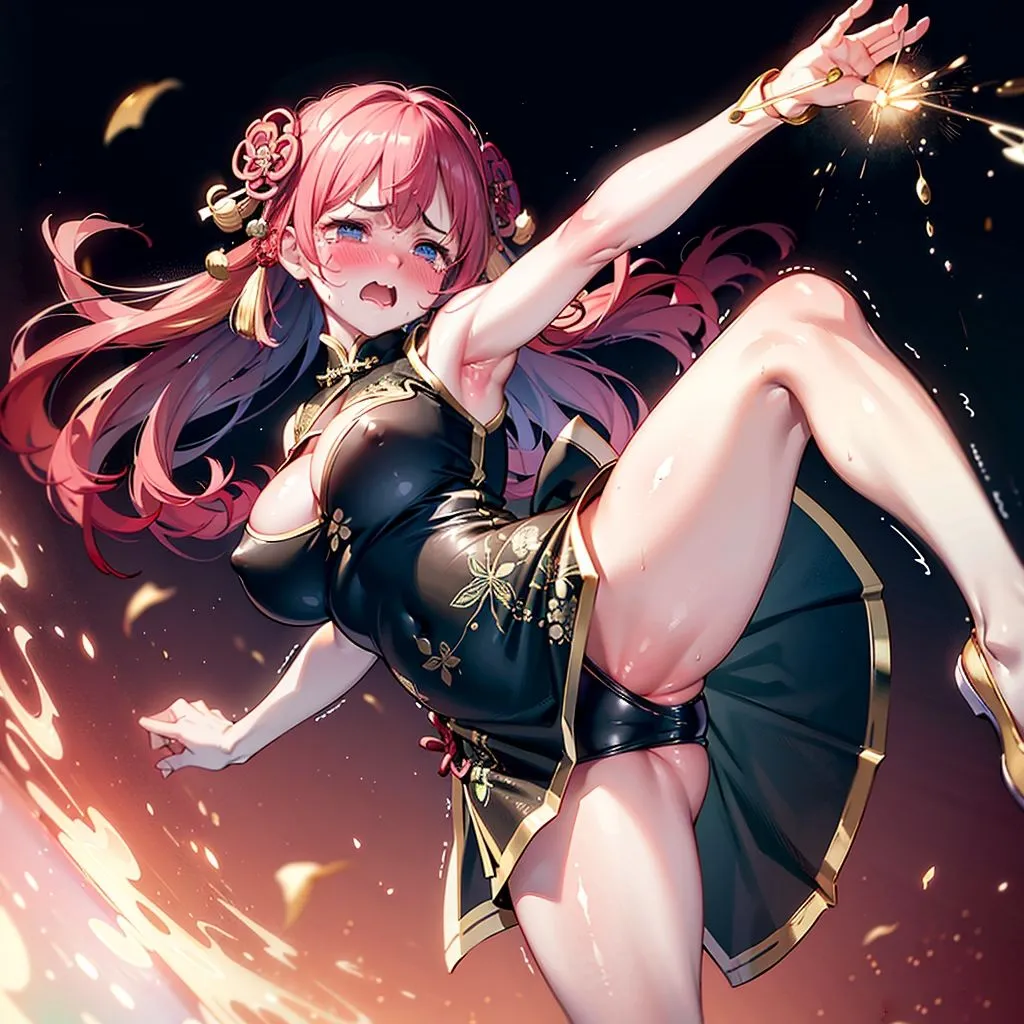 感じちゃうカンフー美女