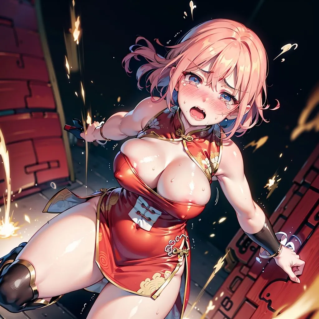 感じちゃうカンフー美女