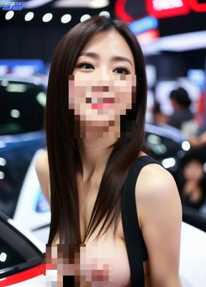 レースクイーンがほぼ裸だった件