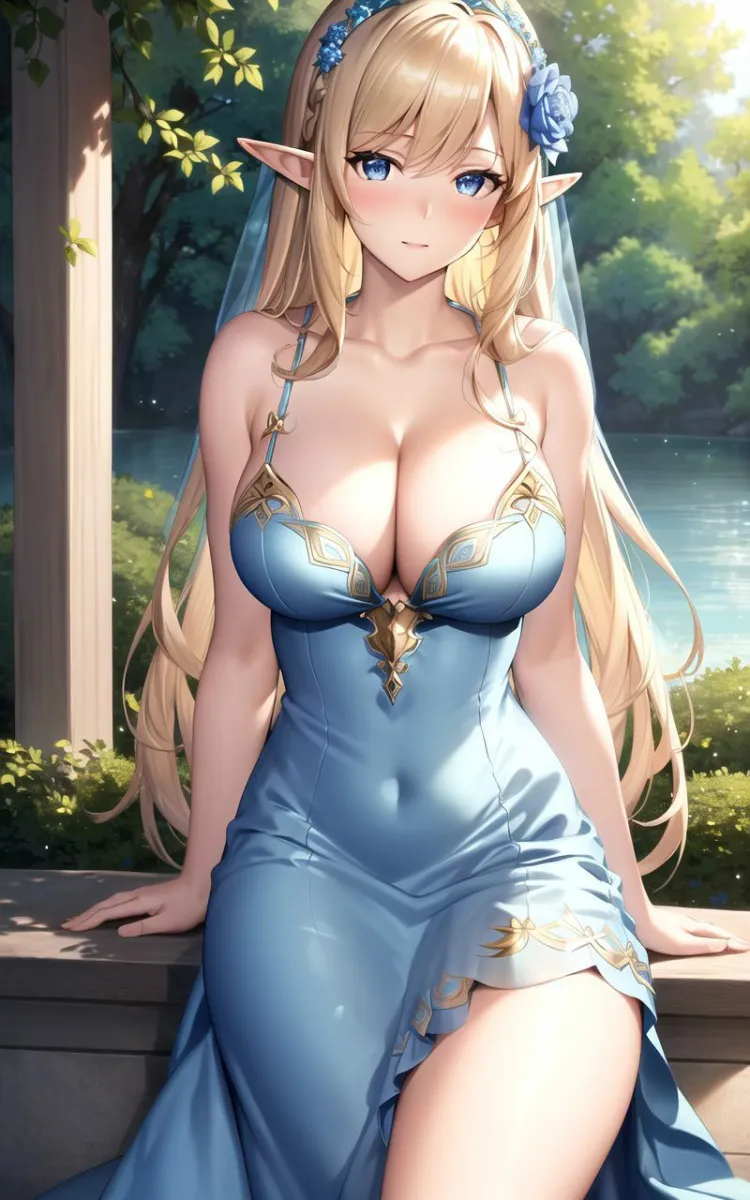 【超高画質グラビア写真集】清楚エルフの写真集。ぬきの50枚〜1巻〜