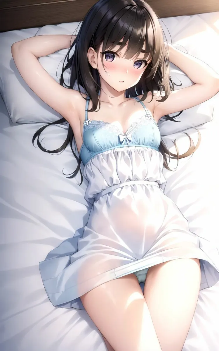 【超高画質グラビア写真集】黒髪美少女の下着。かわいい50枚〜1巻〜