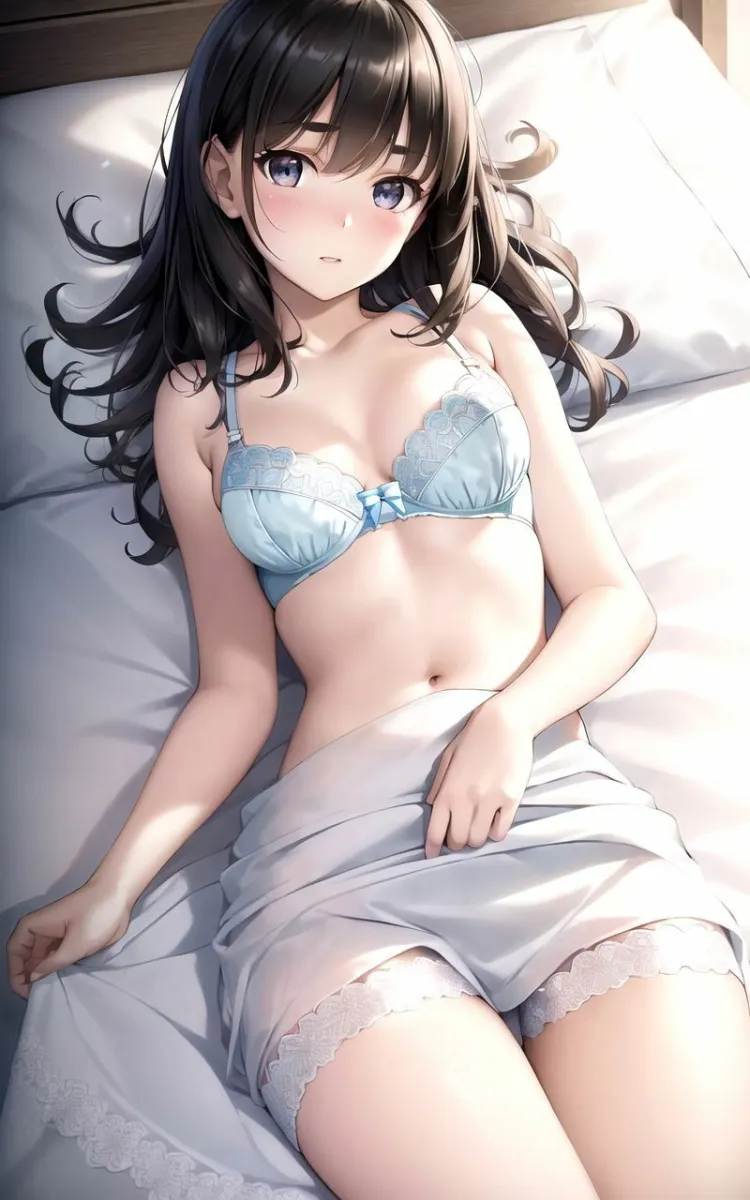 【超高画質グラビア写真集】黒髪美少女の下着。かわいい50枚〜3巻〜