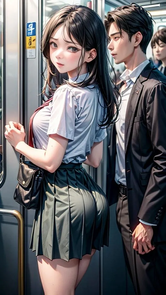 美尻な露出美女【妄想イラスト美女図鑑vol.58】