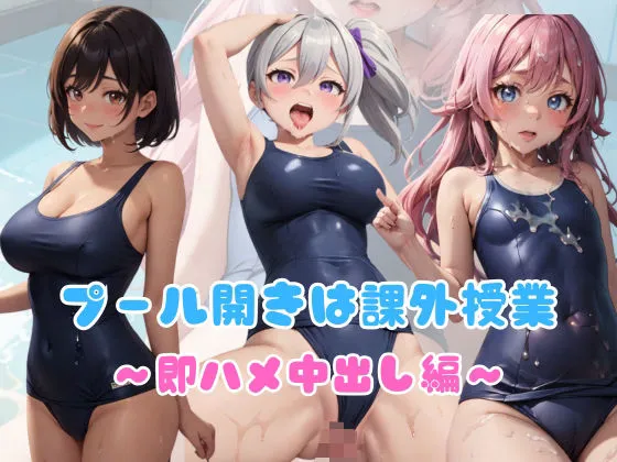 スク水4 プール開きは課外授業〜即ハメ中出し編〜