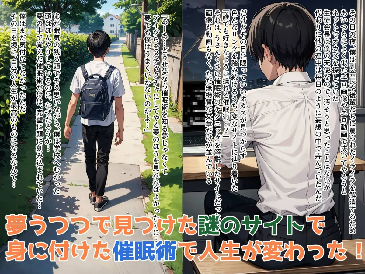 僕の催眠ハーレム 〜僕を見下す女子に逆襲の処女強奪種付け催眠！〜