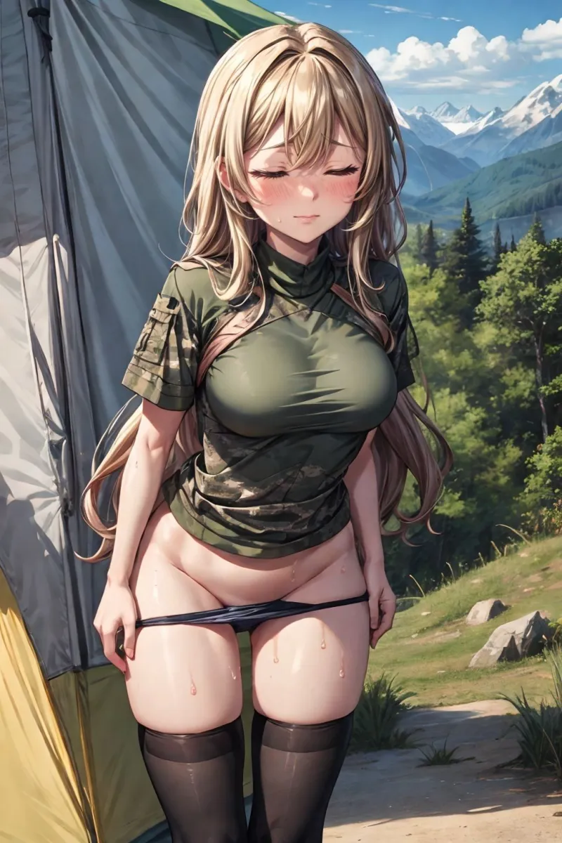 野営訓練膣軍1班