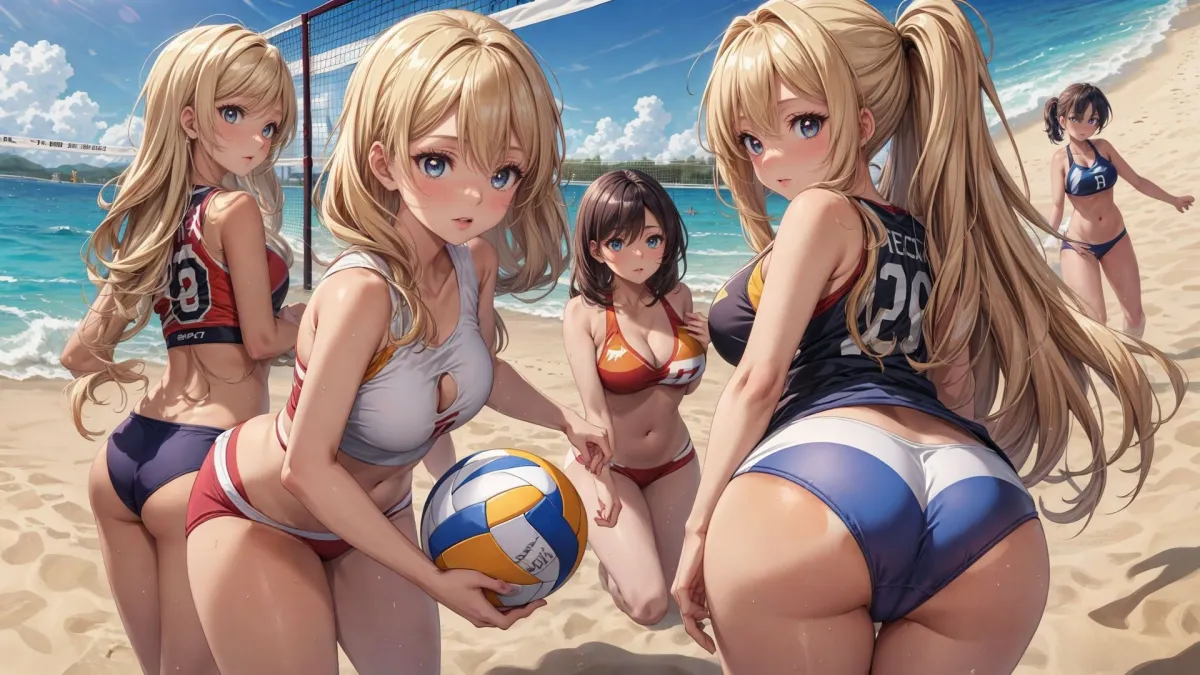 ビーチバレー合宿