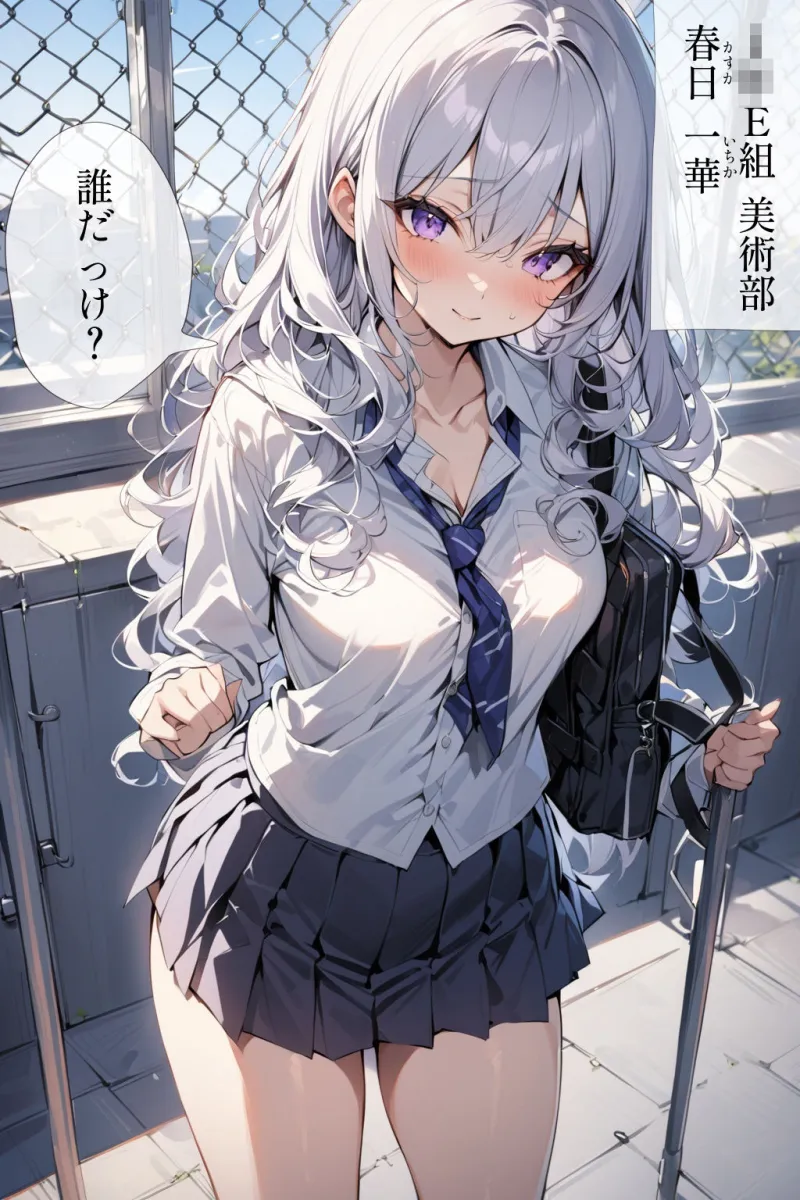 51キャラ 制服JK アヘ顔Ver 即オチ2コマ 生ハメ催眠