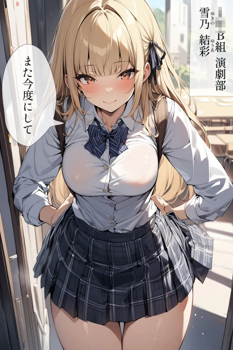 51キャラ 制服JK アヘ顔Ver 即オチ2コマ 生ハメ催眠