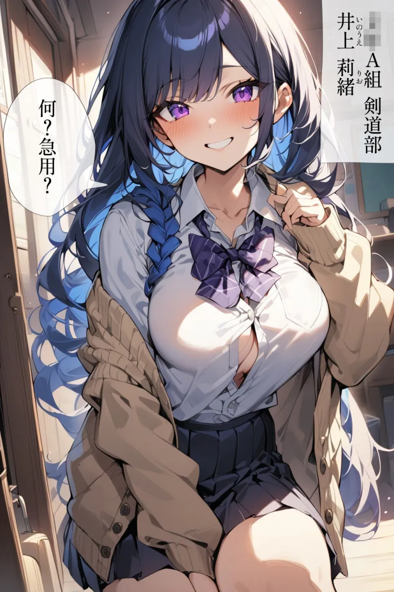 51キャラ 制服JK アヘ顔Ver 即オチ2コマ 生ハメ催眠