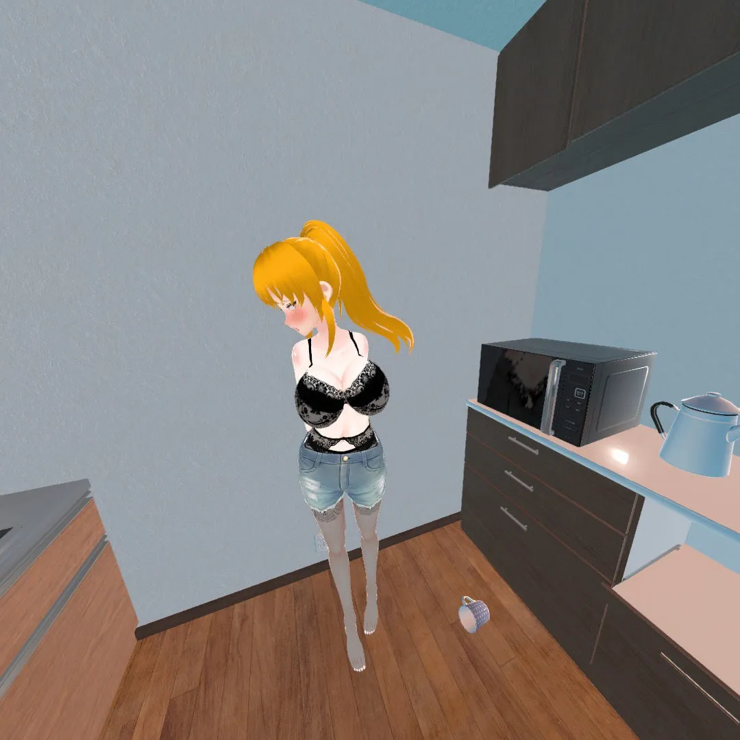 【3D写真集】ギャルJKがエロ過ぎる※ボイス動画特典付き