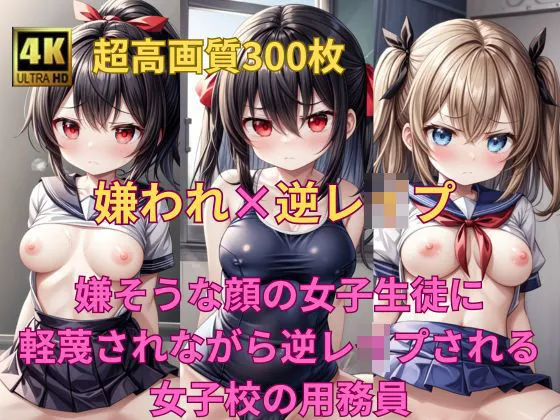 嫌われ×逆レイプ！ 嫌そうな顔の女子生徒に軽蔑されながら逆レイプされる女子校の用務員