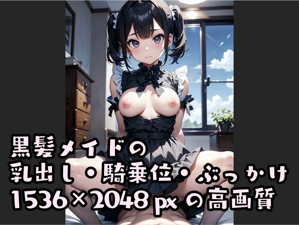 黒髪メイドはヤらせてくれる