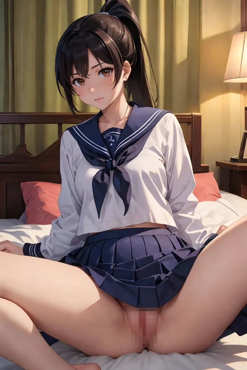 中出しセーラー服