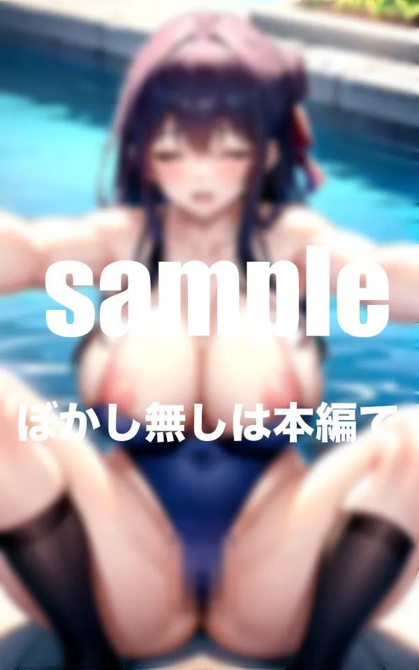 淫乱水泳部の練習後の特別レッスン スク水ズラして挿入激しく連続イキ