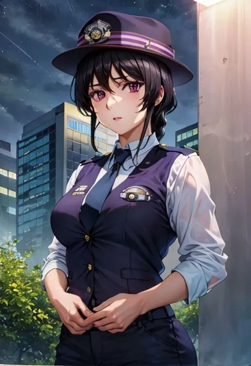 刑期を終えた暴漢魔に復讐レイプされた婦人警官