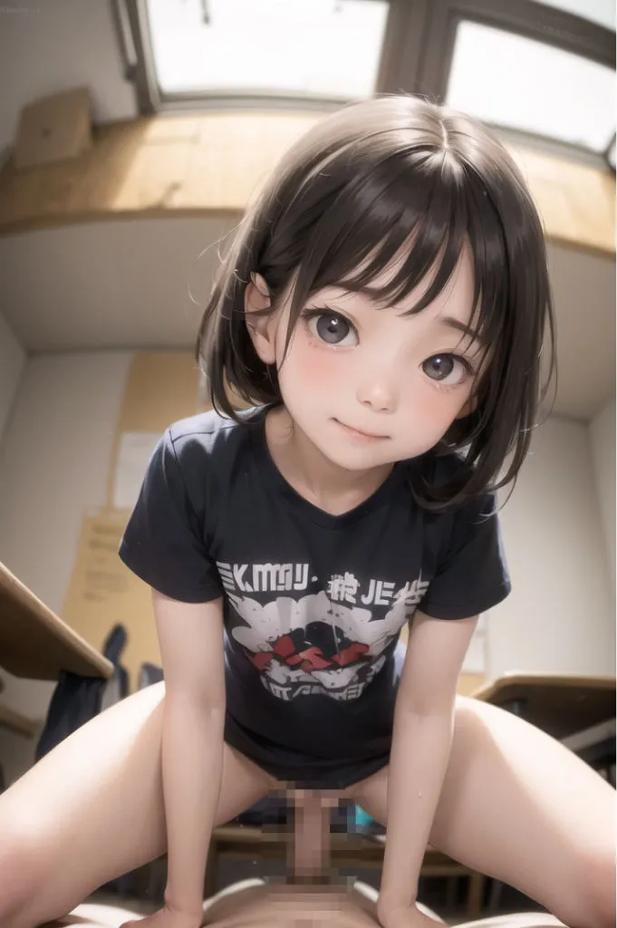 メスガキハーレム♪ 放課後の教室で教え子に絞られる♪