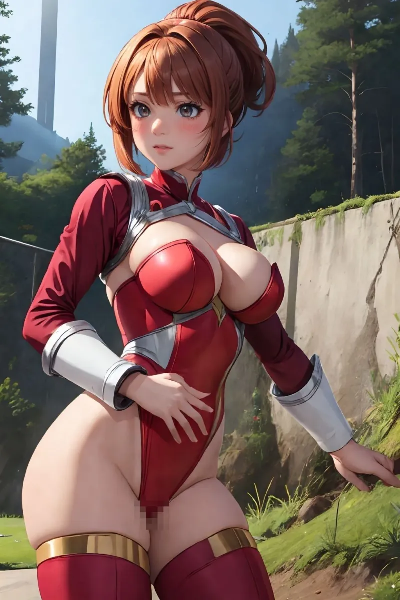 戦隊ヒロイン敗北中出し レッド