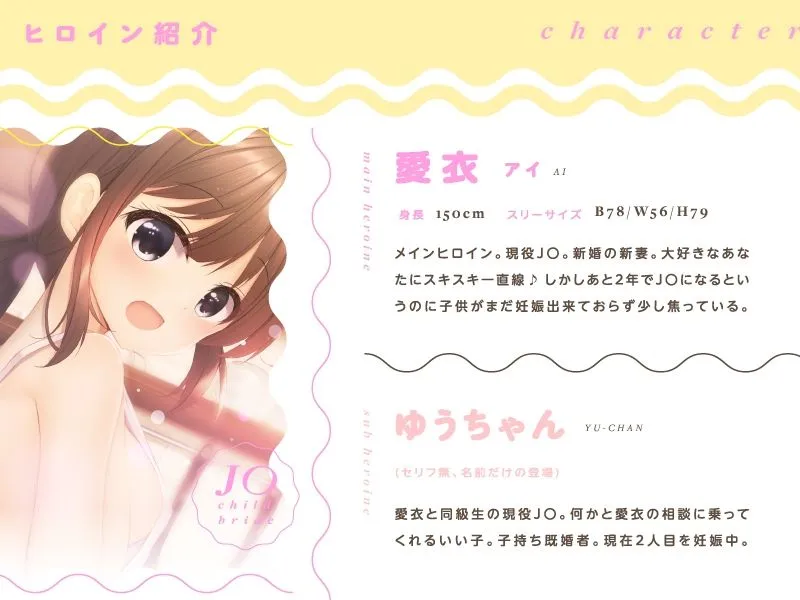 JC幼な妻の子作りエプロン大作戦♪ 〜とろとろおまんこにハチミツを添えて〜【CV.天知遥】