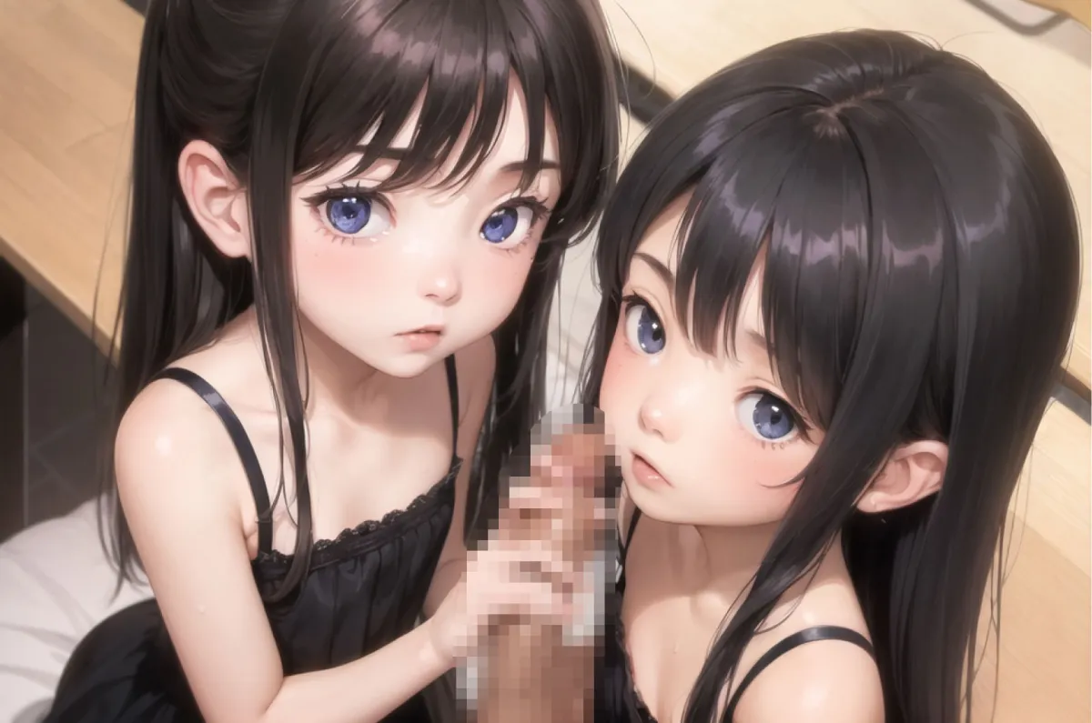 放課後ロリっ子ハーレム♪ 教室で先生のおちんちんをぺろぺろ♪