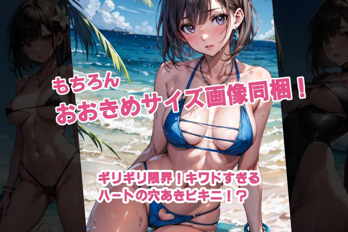 すけすけセーラービキニ＆ぷっくりショートパンツ（修理かのん ミニイラスト集）