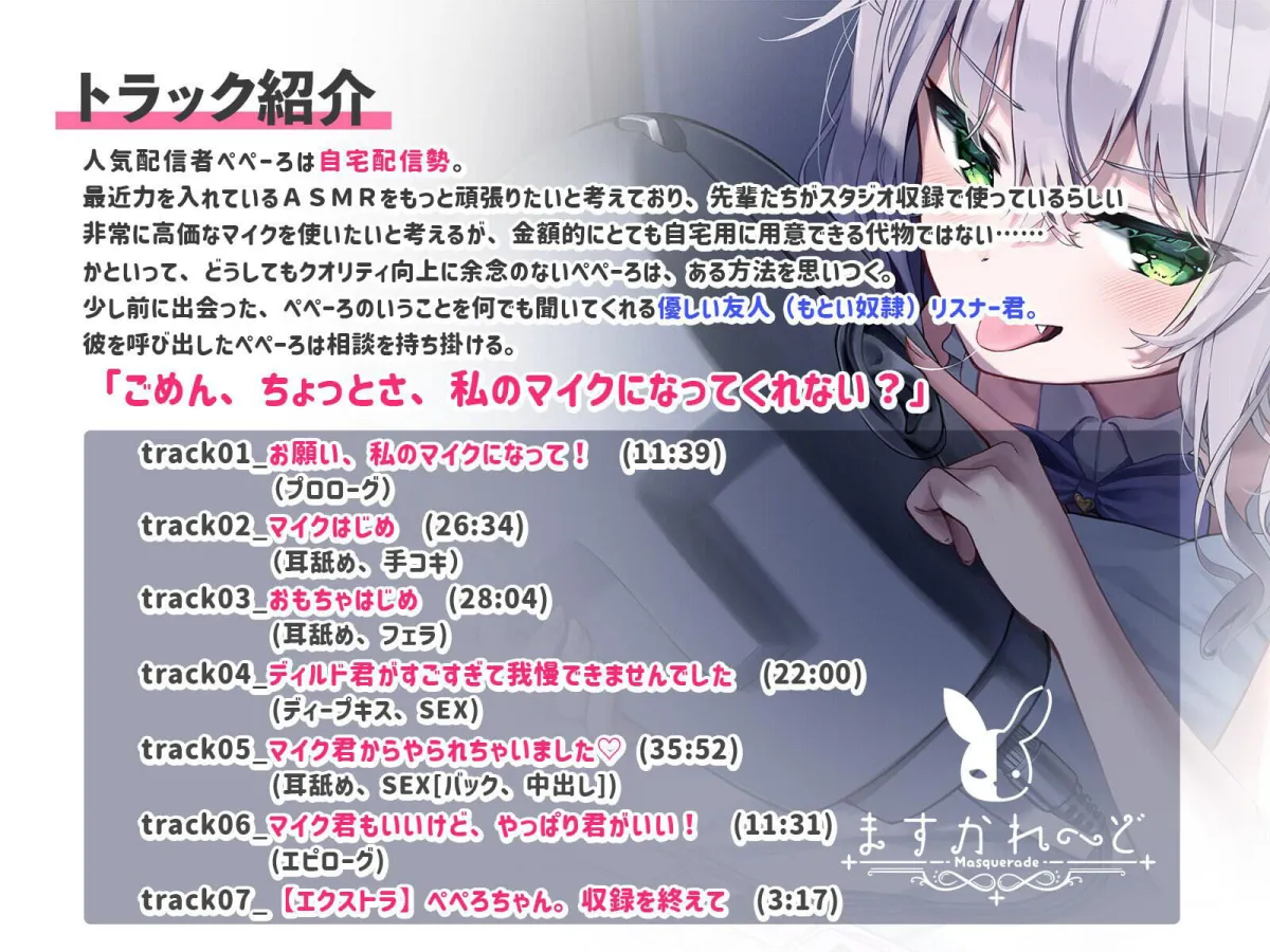 【処女作】あなたは私の性欲解消専用マイクくん